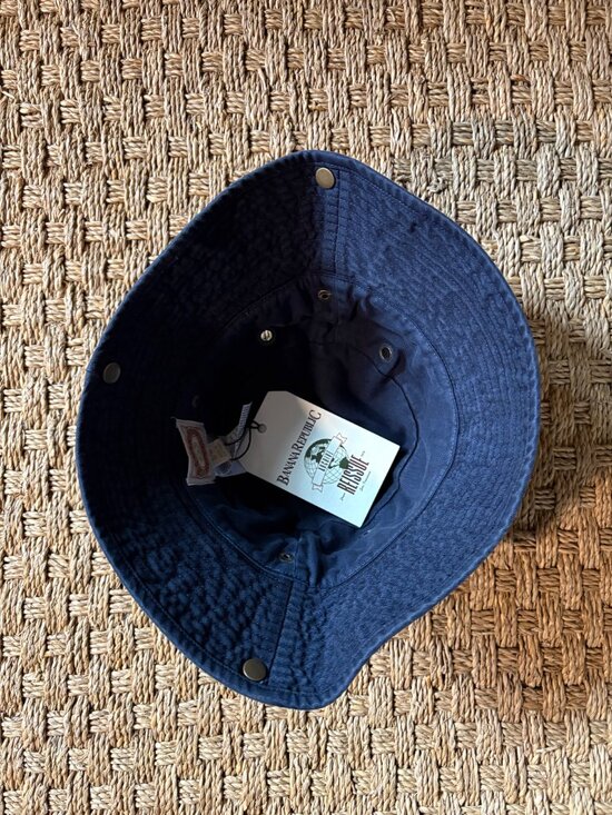 NWT Banana Republic Archive Reissue Desert Bucket Hat in Blue Overture main image 6